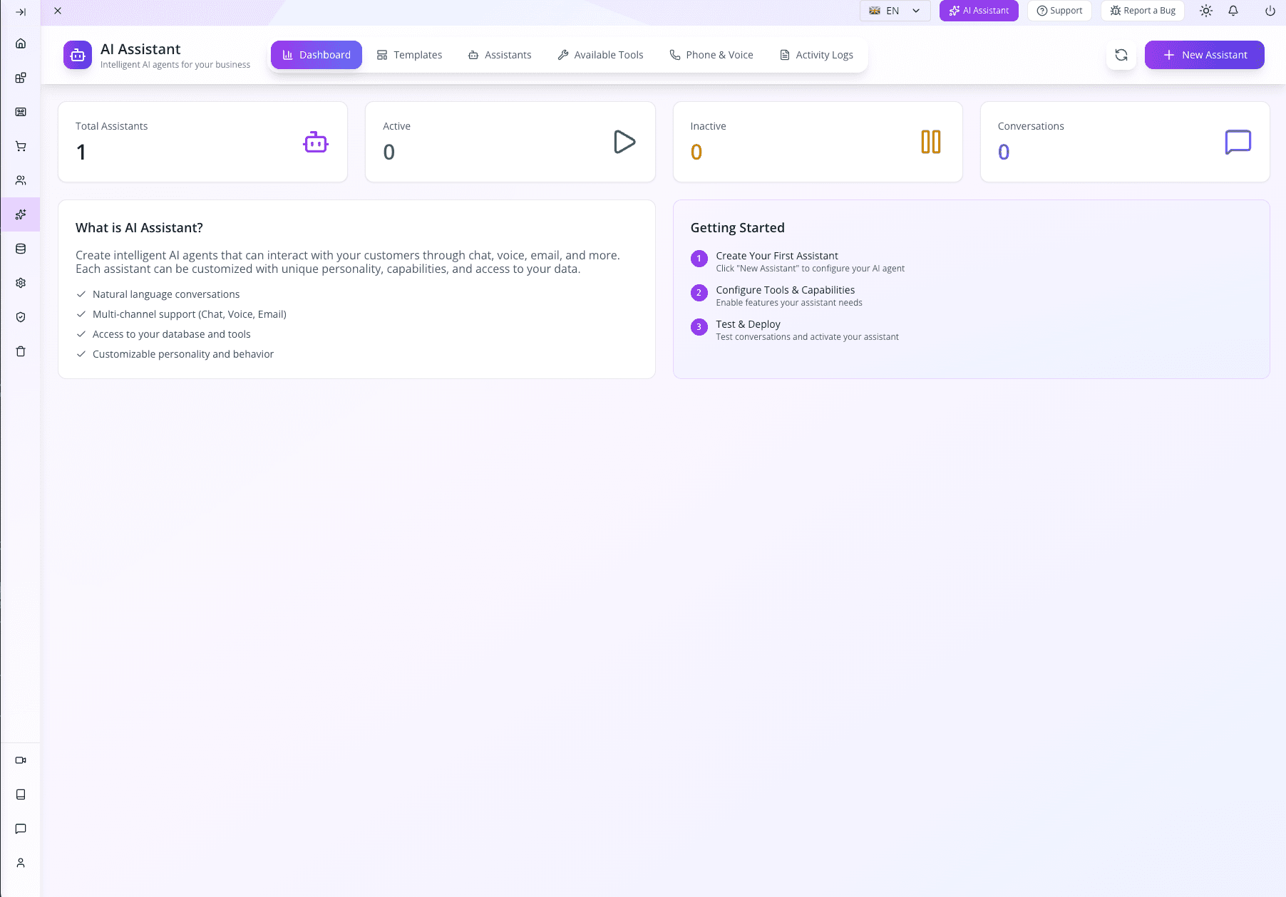 AI Assistant Configuration