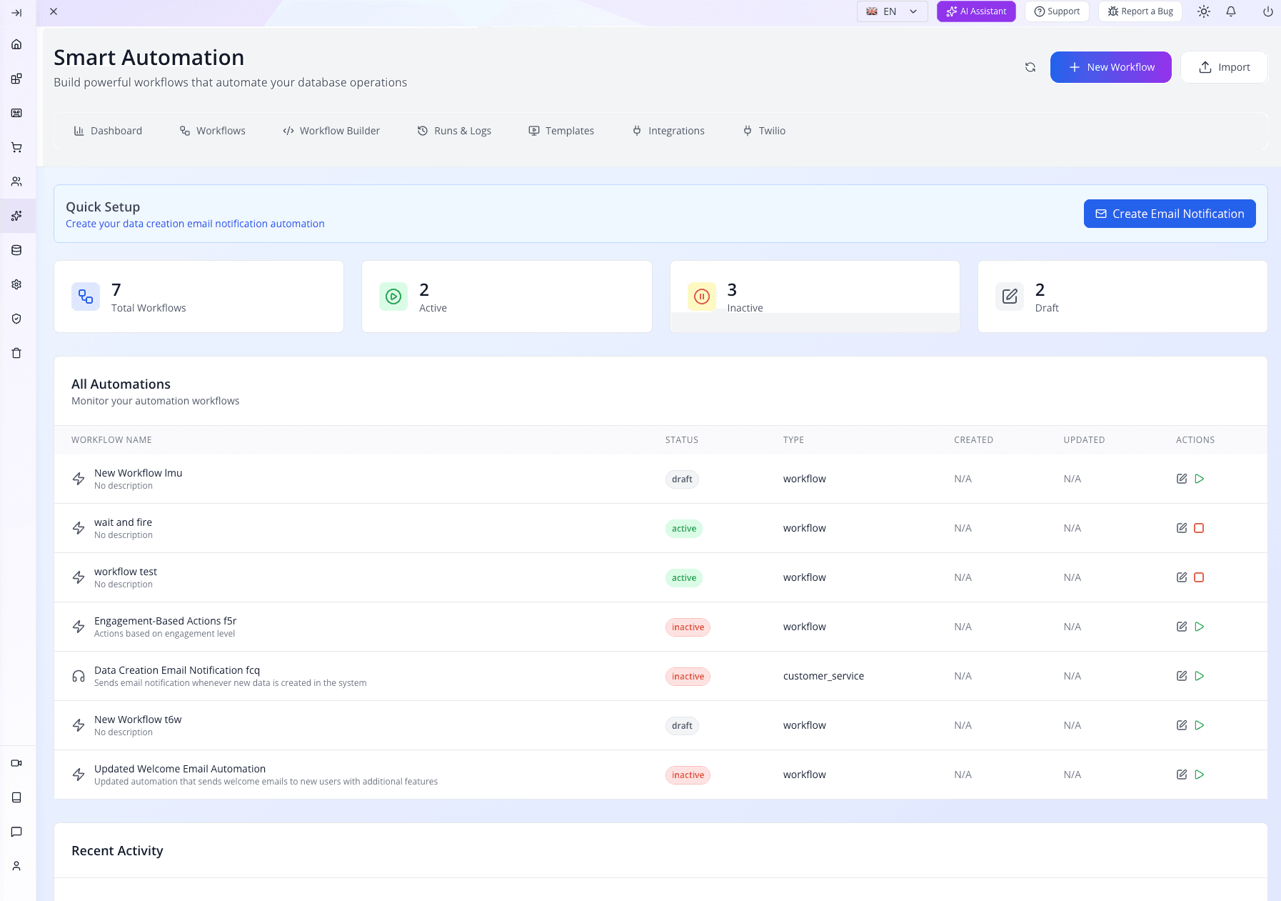 Workflow Automation System
